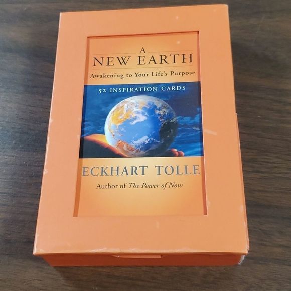 A New Earth Awakening to Your Life's Purpose Eckhart‎ Tolle 52 Inspiration Cards - Picture 1 of 6